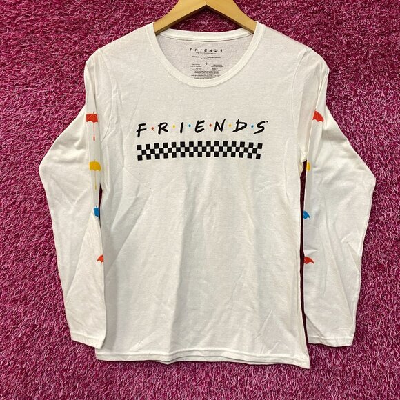 Friends the Television Series Logo Long Sleeve T-Shirt Small - Picture 1 of 4